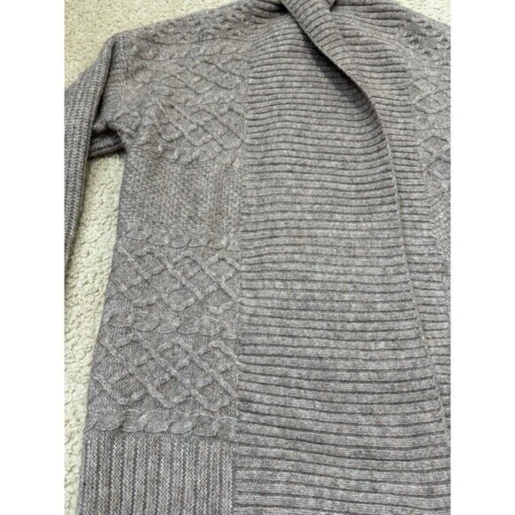NWT Frye Long Open Front Wool Blend Cardigan In Terrain Heather Women’s Sz S - Picture 9 of 14